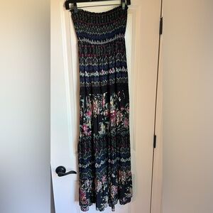 Vintage y2k Target Xhiliration strapless maxi dress